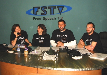 VEGAN shirt Lisa Shapiro Free Speech