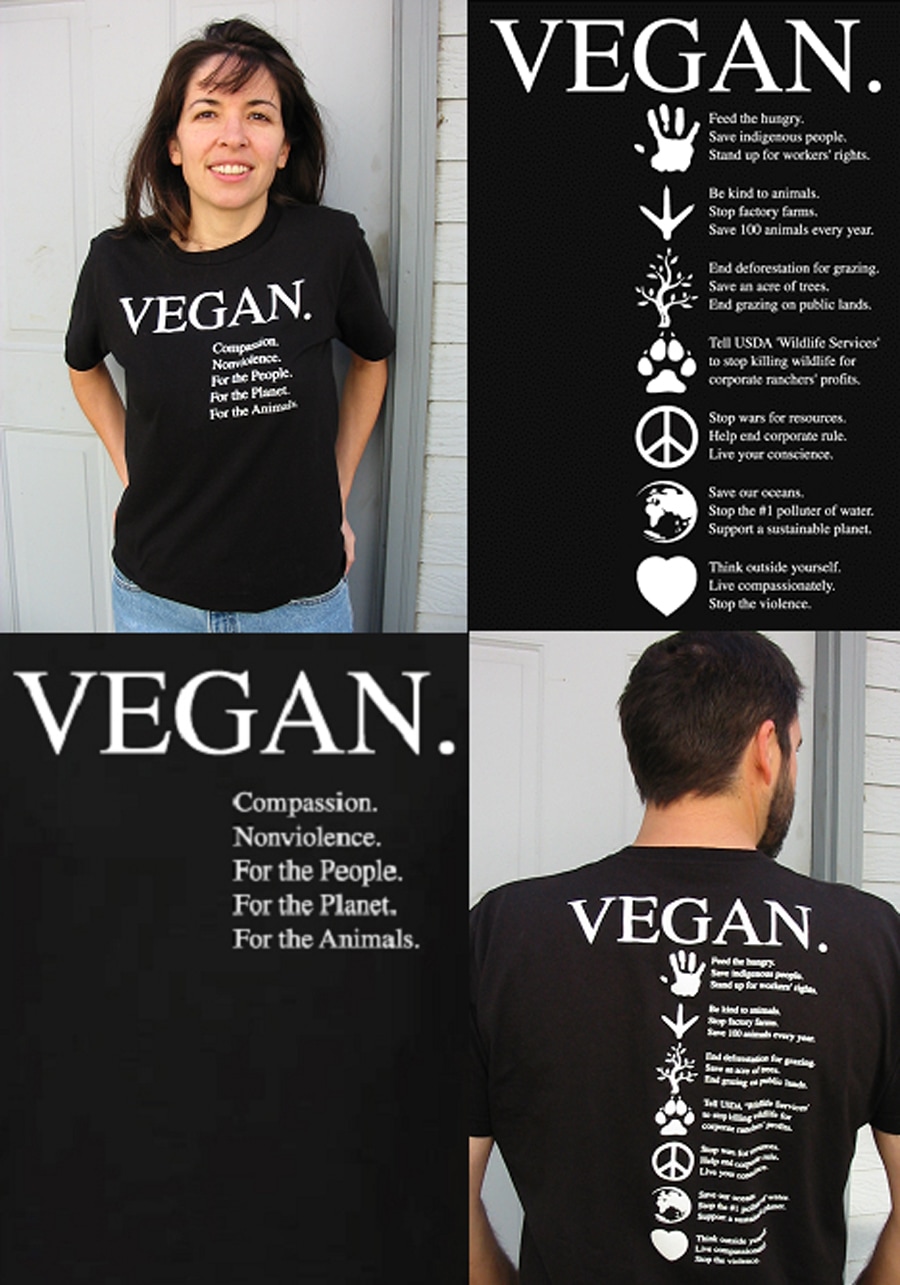 vegan shirt